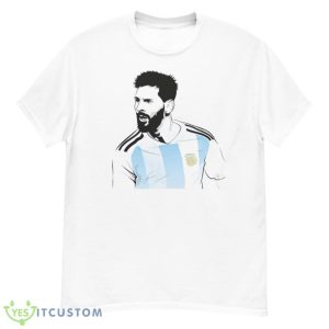 Lionel Messi 10 Argentina World Cup Champion 2022 White Shirt Product Photo 1