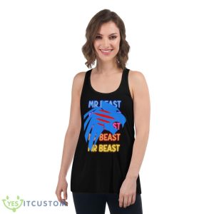 Logo Beast Fanny Beast Shirt - Women's Flowy Racerback Tank