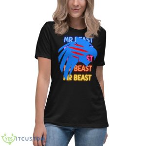 Logo Beast Fanny Beast Shirt - Women's Relaxed Short Sleeve Jersey Tee