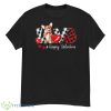 Love Corgi Dog Buffalo Plaid Valentines Day T Shirt - G500 Men’s Classic T-Shirt
