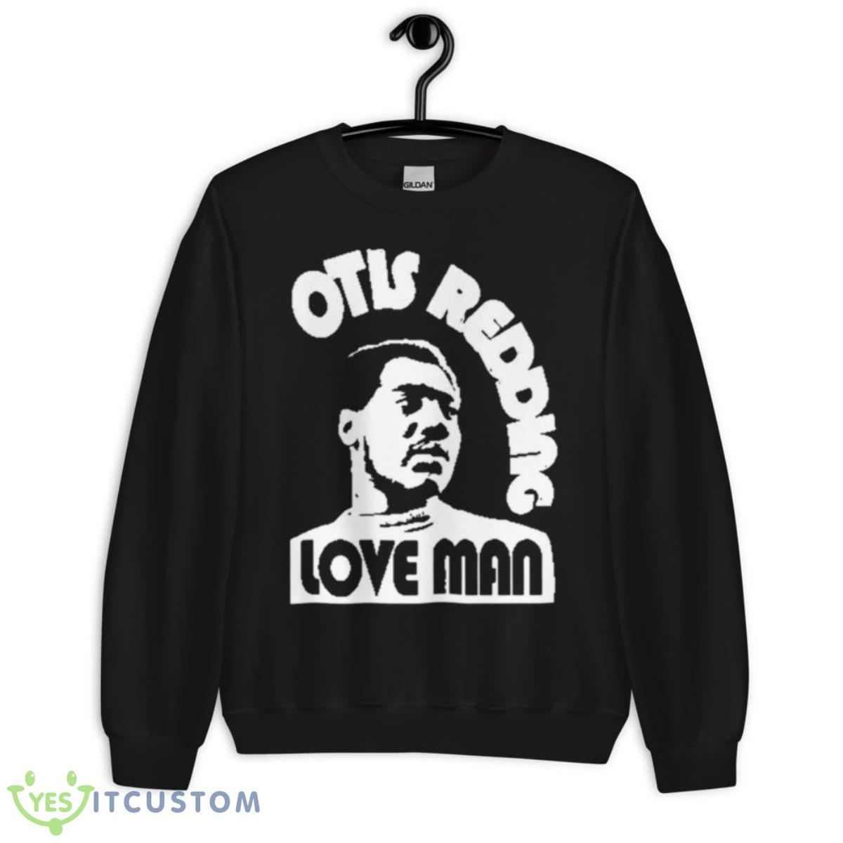 Love Man Black And White shirt 3 Love Man Black And White shirt - Unisex Crewneck Sweatshirt