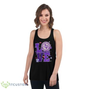 Love TCU Horned Frogs Texas Christian University 2022 shirt 10 Love TCU Horned Frogs Texas Christian University 2022 shirt - Women's Flowy Racerback Tank