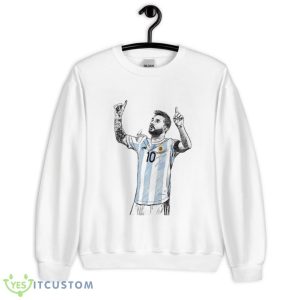 M10 Argentina FC World Cup 2022 White Shirt Product Photo 3