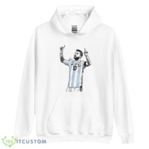 M10 Argentina FC World Cup 2022 White Shirt Product Photo 4