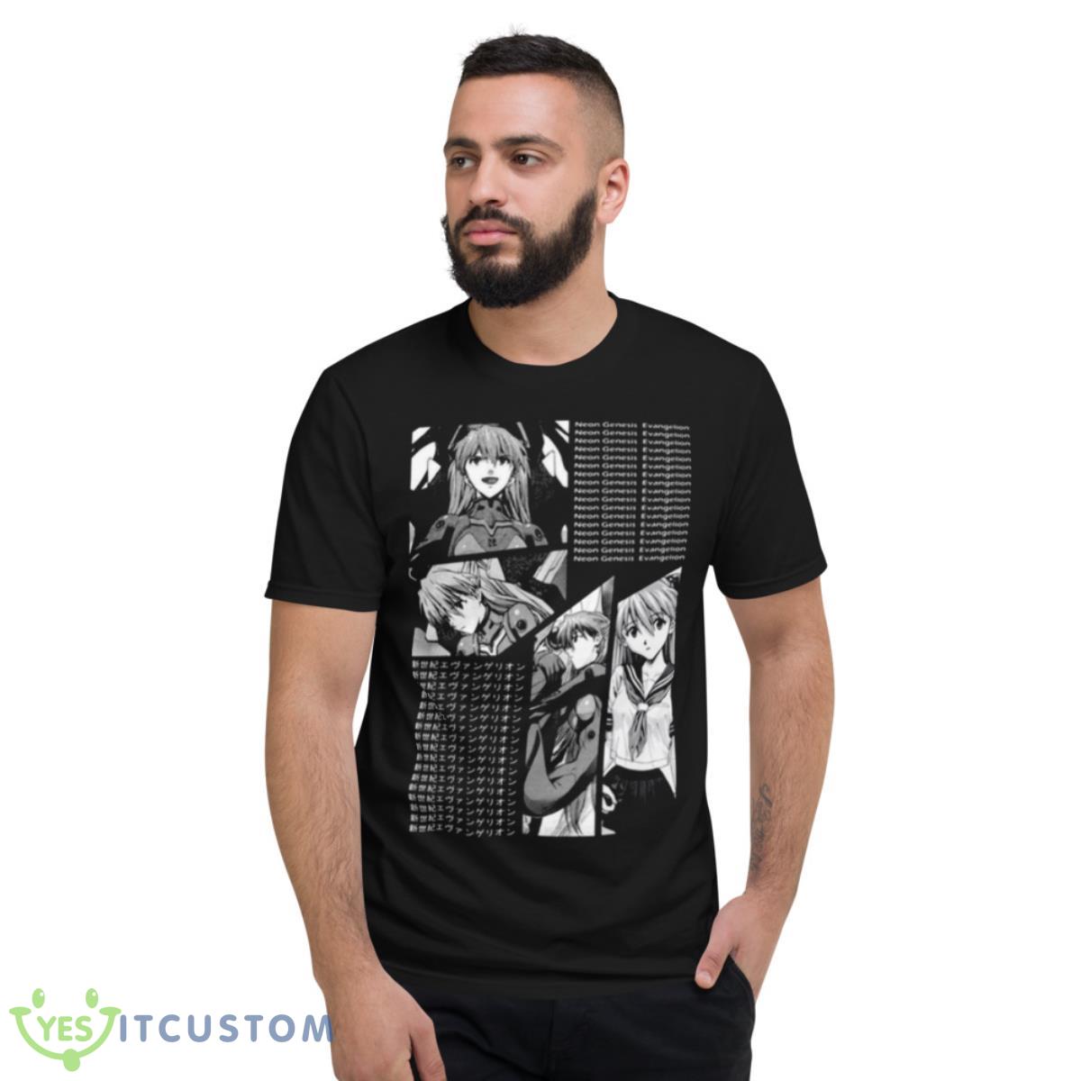 Manga Charac Asuka Langley Soryu Neon Genesis Evangelion Panel Design shirt 2 Manga Charac Asuka Langley Soryu Neon Genesis Evangelion Panel Design shirt - Short Sleeve T-Shirt