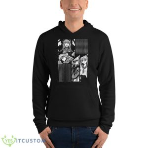 Manga Charac Asuka Langley Soryu Neon Genesis Evangelion Panel Design shirt 9 Manga Charac Asuka Langley Soryu Neon Genesis Evangelion Panel Design shirt - Unisex Fleece Pullover Hoodie