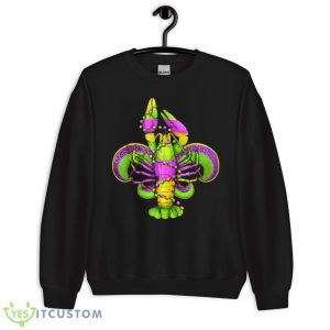 Mardi Gras Lobster Colorful Funny T Shirt 8 Mardi Gras Lobster Colorful Funny T Shirt - Unisex Crewneck Sweatshirt