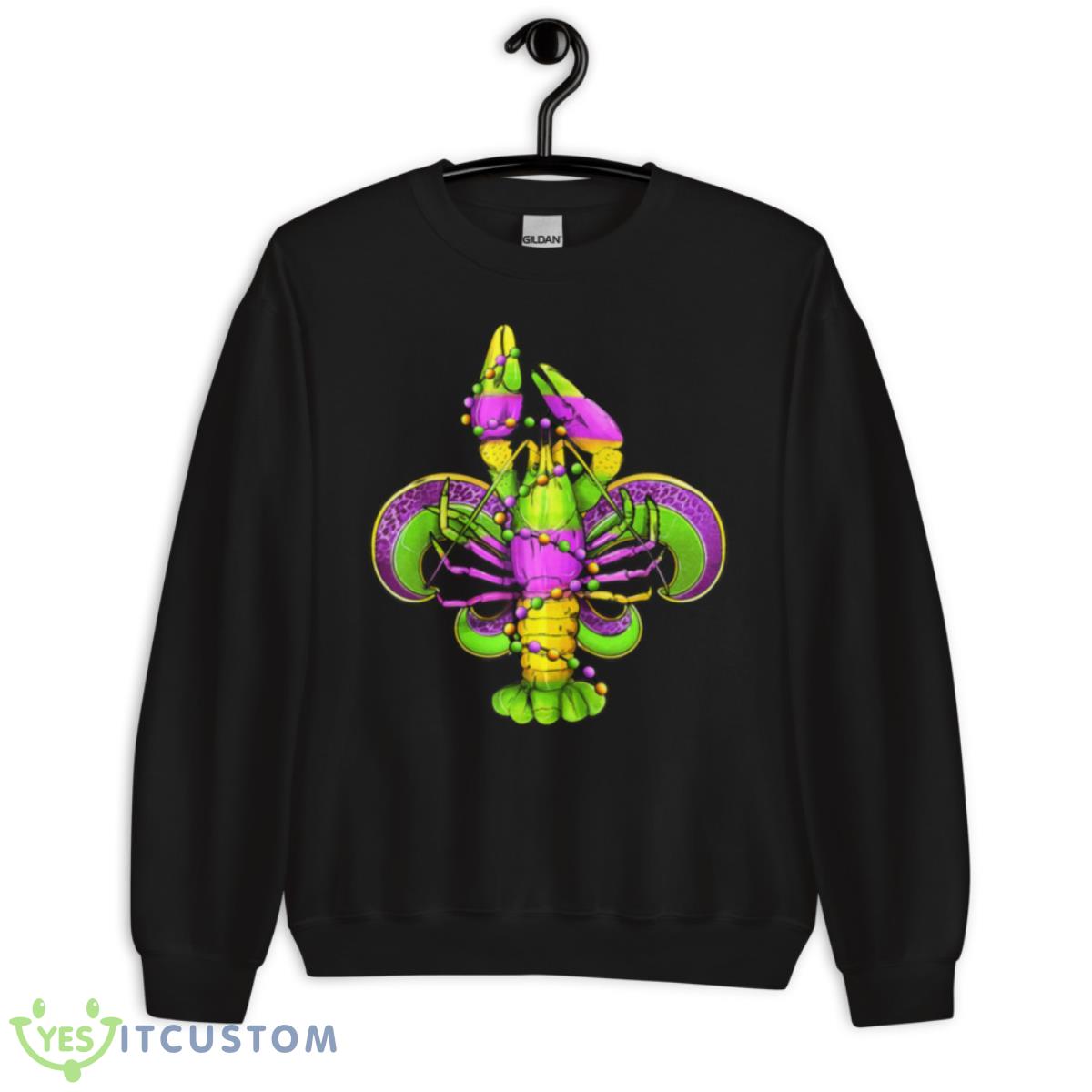 Mardi Gras Lobster Colorful Funny T Shirt 3 Mardi Gras Lobster Colorful Funny T Shirt - Unisex Crewneck Sweatshirt