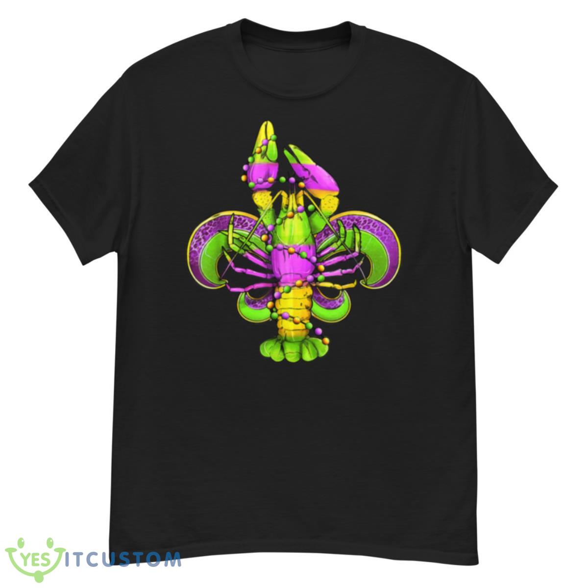 Mardi Gras Lobster Colorful Funny T Shirt 12 Mardi Gras Lobster Colorful Funny T Shirt - G500 Men’s Classic T-Shirt