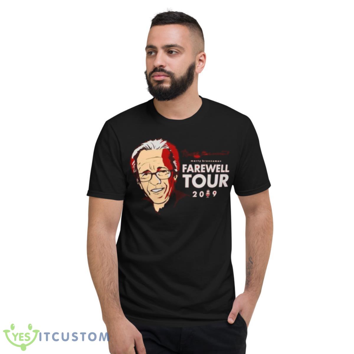 Marty Brennaman Marty Farewell Tour shirt 2 Marty Brennaman Marty Farewell Tour shirt - Short Sleeve T-Shirt