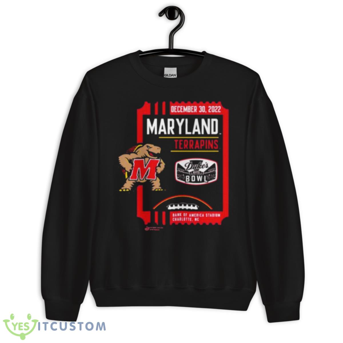 Maryland Terrapins 2022 Duke’s Mayo Bowl Shirt 3 Maryland Terrapins 2022 Duke’s Mayo Bowl Shirt - Unisex Crewneck Sweatshirt