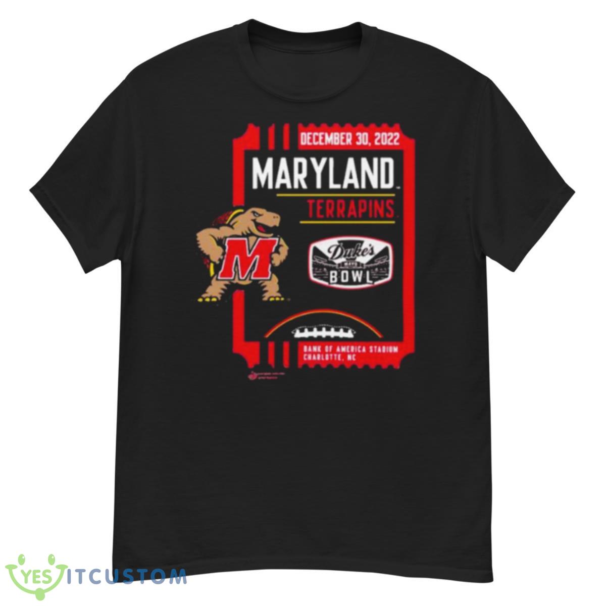 Maryland Terrapins 2022 Duke’s Mayo Bowl Shirt 12 Maryland Terrapins 2022 Duke’s Mayo Bowl Shirt - G500 Men’s Classic T-Shirt