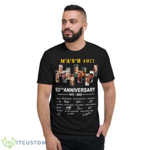 Mash 4077 50th Anniversary 1972 2022 All Cast Signed Movie Film shirt - Short Sleeve T-Shirt