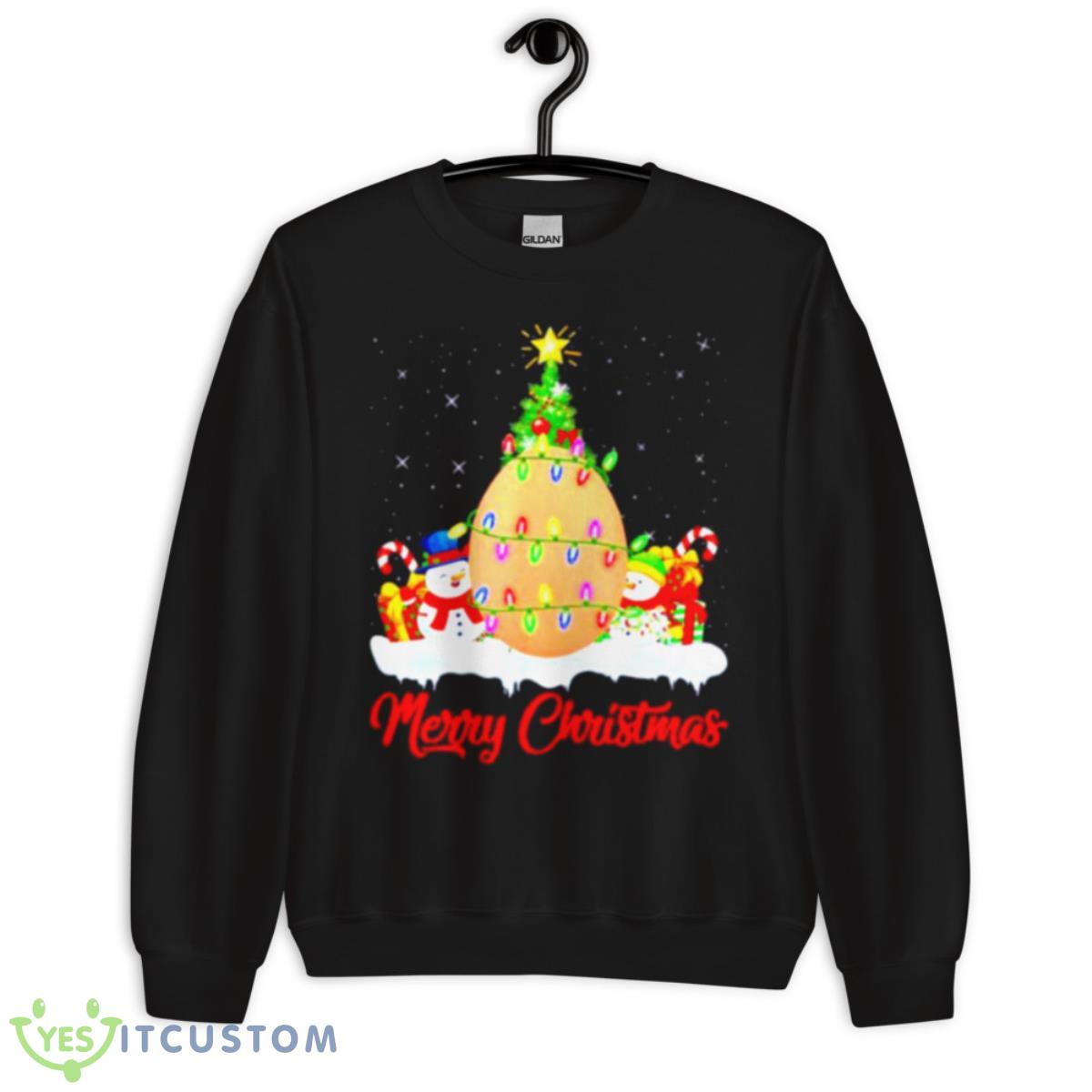 merry Christmas egg Christmas tree lights shirt 13 merry Christmas egg Christmas tree lights shirt - Unisex Crewneck Sweatshirt