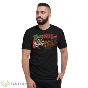 Merry Kissmas The Kiss Rock Band Christmas Design shirt - Short Sleeve T-Shirt