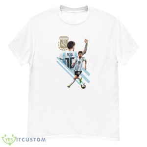Messi 10 Argentina AFA World Cup 2022 FC White Shirt Product Photo 1
