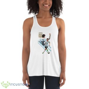 Messi 10 Argentina AFA World Cup 2022 FC White Shirt Product Photo 5