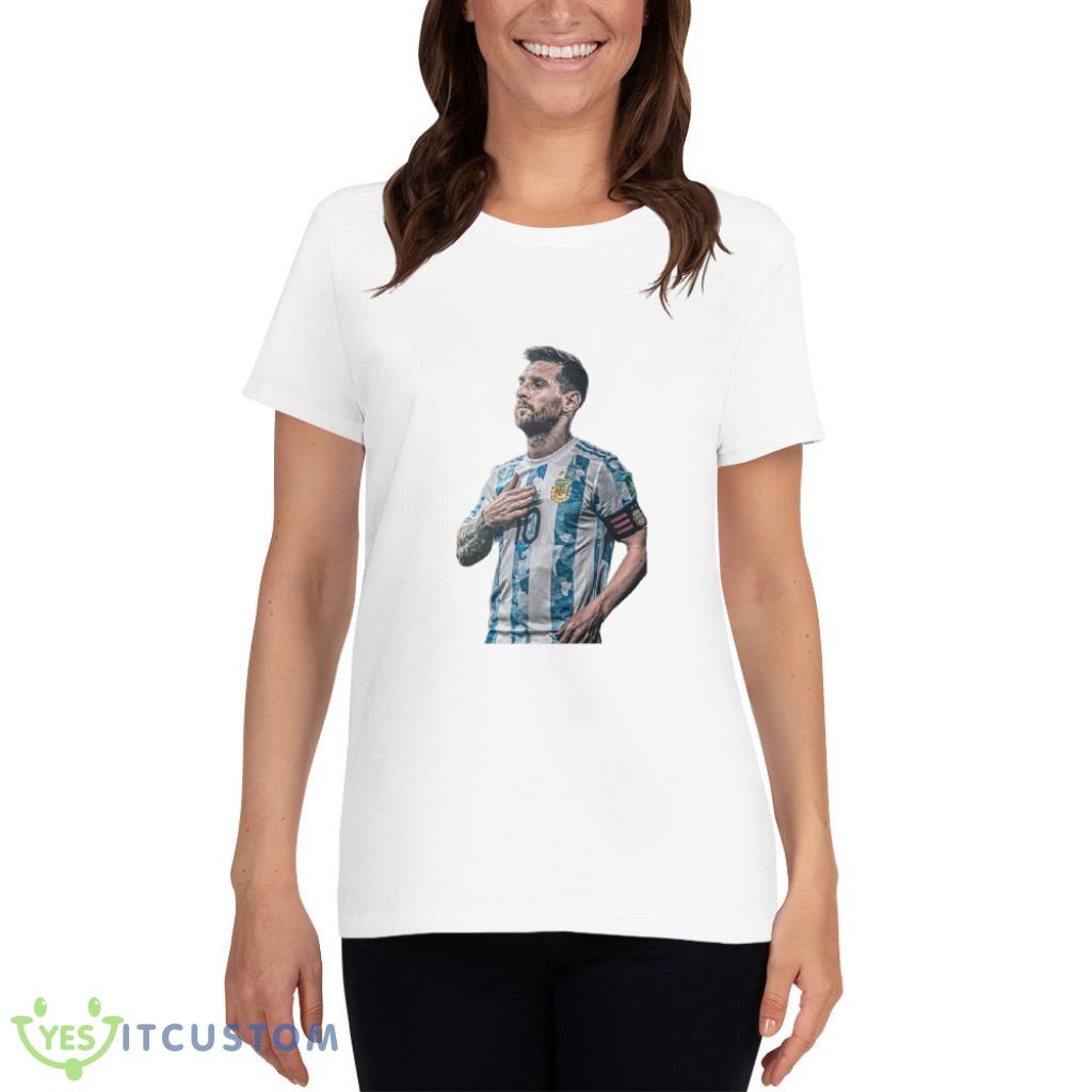 Messi 10 Argentina World Cup 2022 Gift For Fan White Shirt 11 Messi 10 Argentina World Cup 2022 Gift For Fan White Shirt Product Photo 2