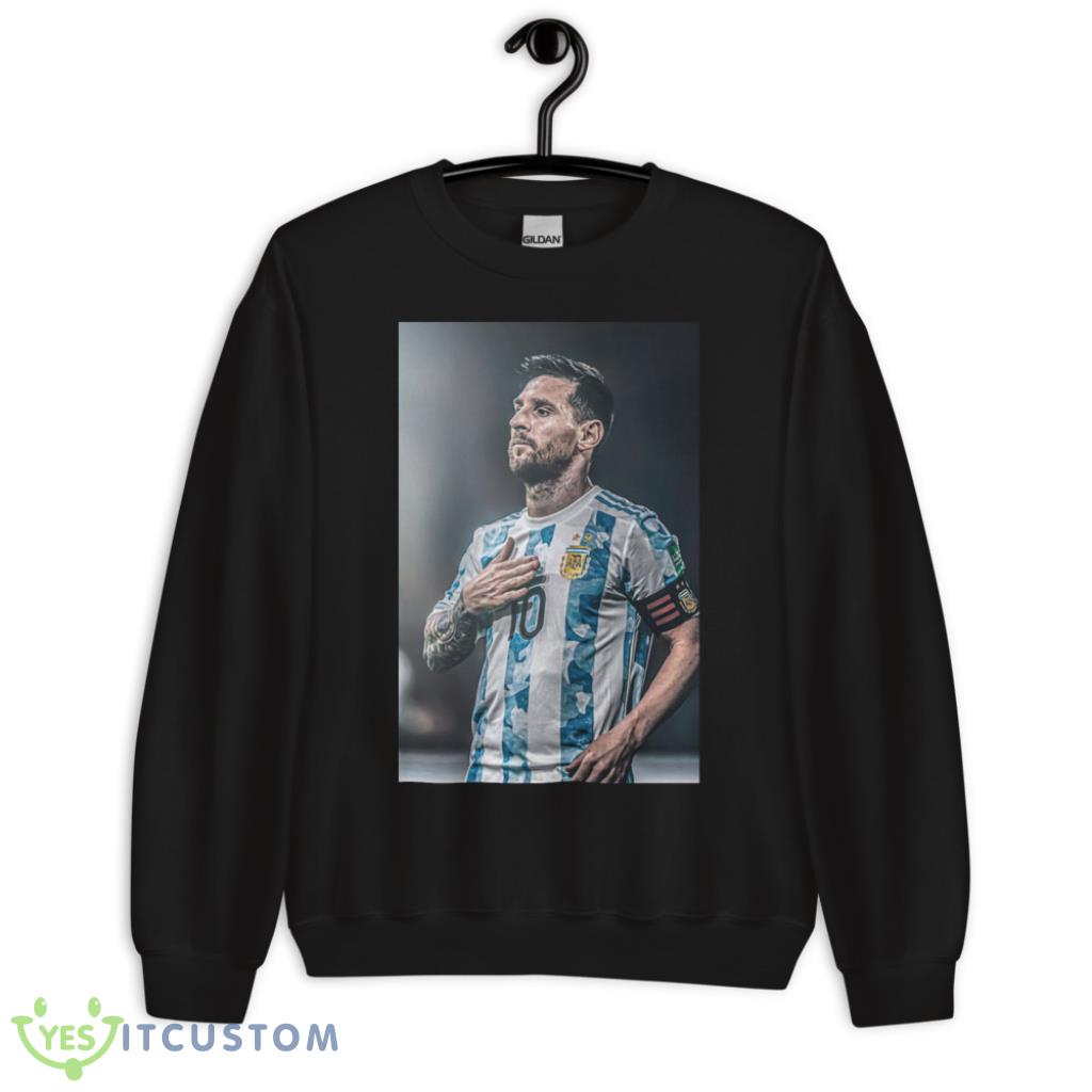Messi Argentina WC22 Dark Shirt Gift For Fan 3 Messi Argentina WC22 Dark Shirt Gift For Fan Product Photo 3