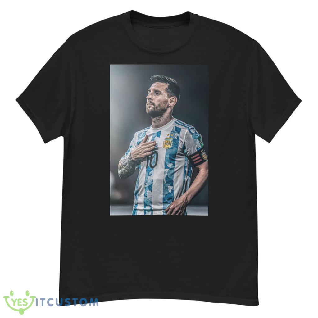 Messi Argentina WC22 Dark Shirt Gift For Fan 10 Messi Argentina WC22 Dark Shirt Gift For Fan Product Photo 1