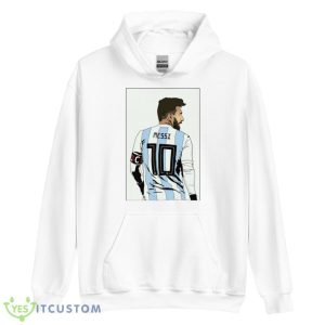 Messi Argentina WC22 White Shirt Gift For Fan Product Photo 3