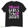 Miami Girls Trip 2023 Kissing Bachelor Party Best Friends T Shirt - G500 Men’s Classic T-Shirt
