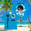 Miami Marlins Sports American Football Hawaiian Shirt Custom Name & Number Product Photo 1