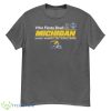 michigan Team 2022 CFP Semifinal Vrbo Fiesta Bowl Helmet shirt - G500 Men’s Classic T-Shirt-1