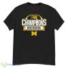Michigan Wolverines Blue 84 2022 Big Ten Football Conference Champions shirt - G500 Men’s Classic T-Shirt
