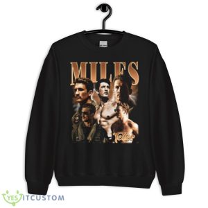 Miles Teller Top Gun Maverick Retro Style 90s Movie shirt - Unisex Crewneck Sweatshirt