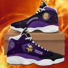 Minnesota Vikings Air Jordan 13 Sneakers Nfl Custom Sport Shoes Product Photo 1