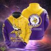Minnesota Vikings Seal Motifs Hoodies Full Over Print Product Photo 1