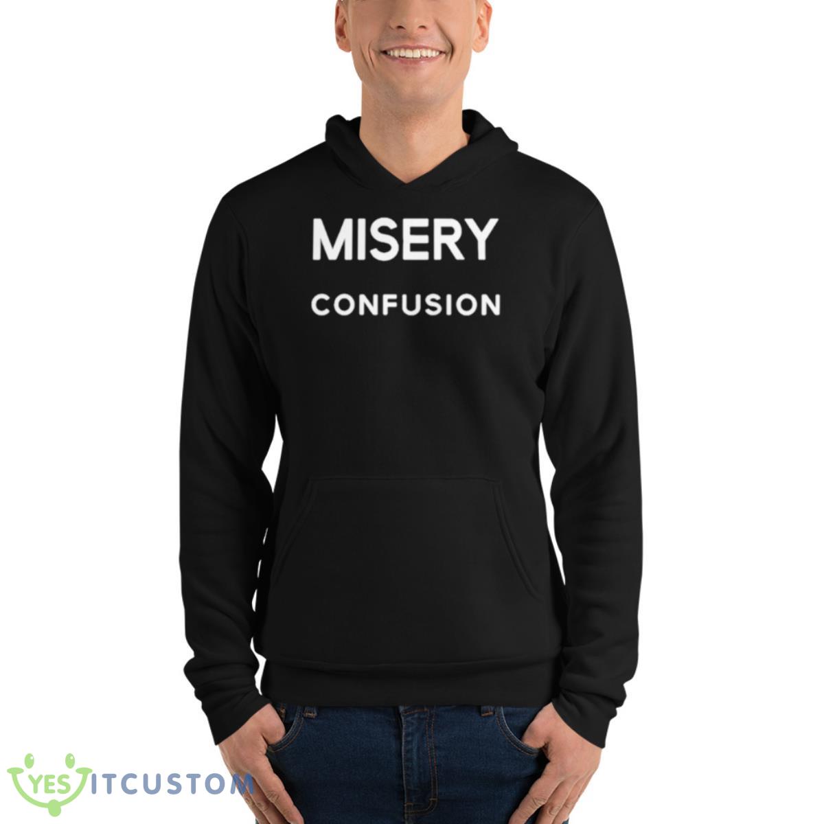 Misery confusion kiseijuu sei no kakuritsu shirt 4 Misery confusion kiseijuu sei no kakuritsu shirt - Unisex Fleece Pullover Hoodie