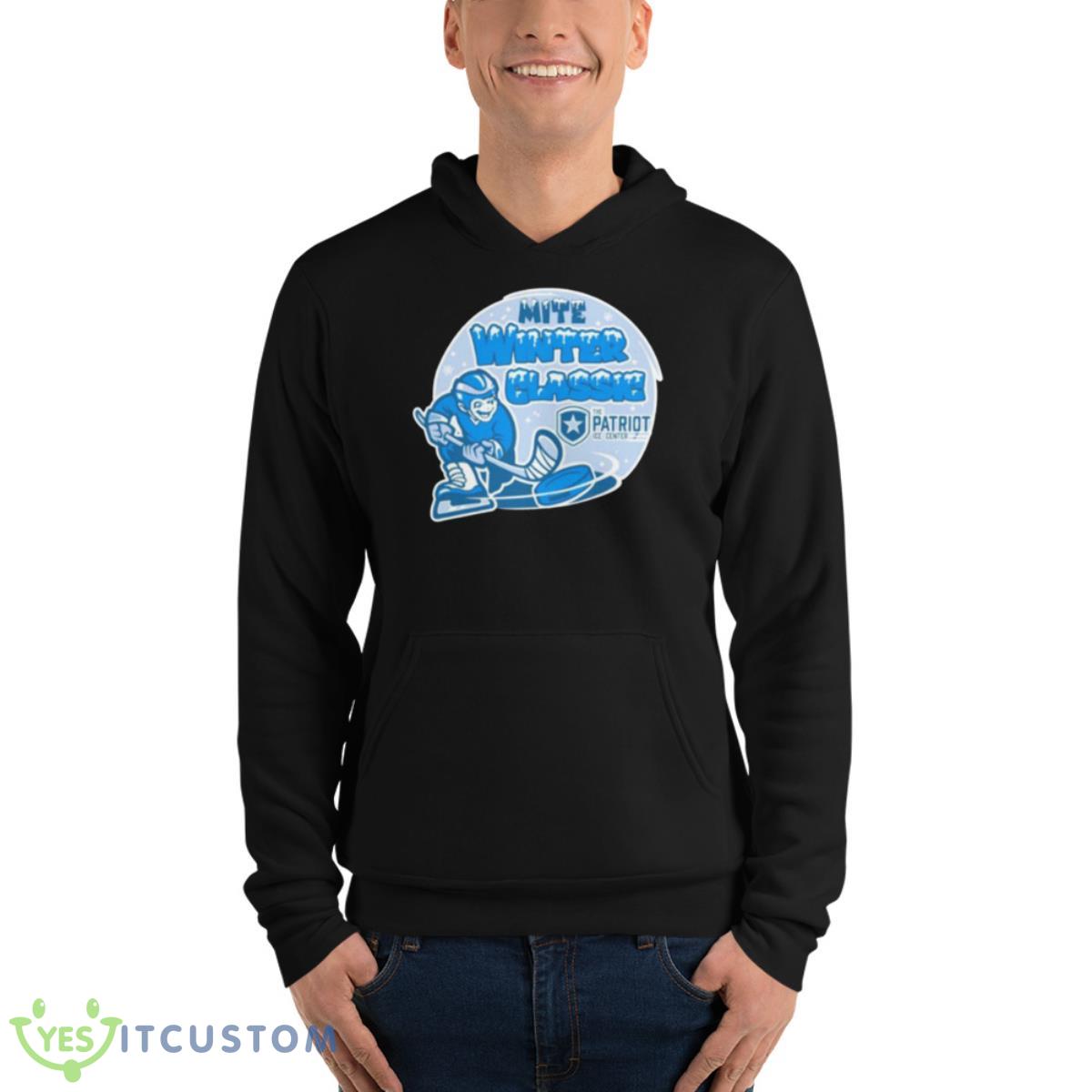 mite winter classic the Patriot ice center shirt 4 mite winter classic the Patriot ice center shirt - Unisex Fleece Pullover Hoodie