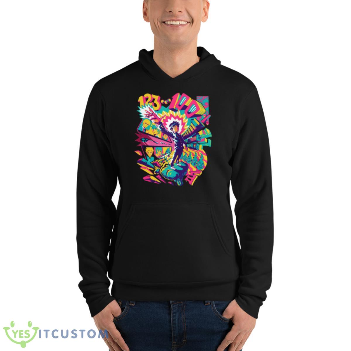 Mob Psycho 100 Colored Design shirt 7 Mob Psycho 100 Colored Design shirt - Unisex Fleece Pullover Hoodie
