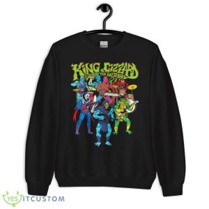 Monster Band King Gizzard & the Lizard Wizard shirt - Unisex Crewneck Sweatshirt