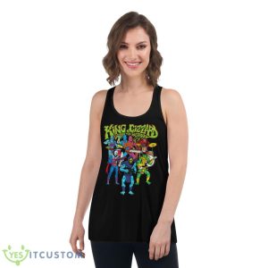 Monster Band King Gizzard & the Lizard Wizard shirt - Women's Flowy Racerback Tank