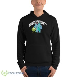 Monster University Logo Design Cartoon shirt - Unisex Fleece Pullover Hoodie