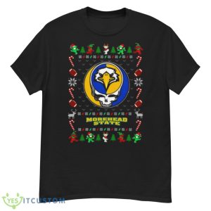 Morehead State Eagles Grateful Dead Ugly Christmas Shirt - G500 Men’s Classic T-Shirt