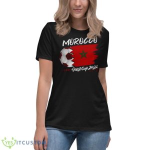 Morocco World Cup 2022 Football shirt - Women's Relaxed Short Sleeve Jersey Tee
