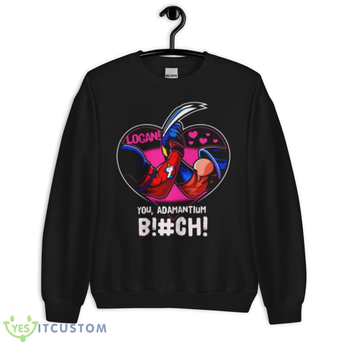 Mutant Handshake Deadpool And Logan Wolverine shirt 13 Mutant Handshake Deadpool And Logan Wolverine shirt - Unisex Crewneck Sweatshirt