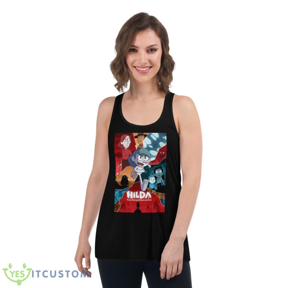 Mysterious People And Souls Hilda The Mountain King Graphic Gift shirt 5 Mysterious People And Souls Hilda The Mountain King Graphic Gift shirt - Women's Flowy Racerback Tank