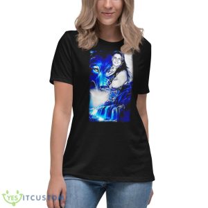Nakoma Tala great warrior wolf shirt - Women's Relaxed Short Sleeve Jersey Tee