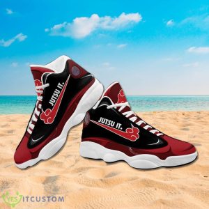 Naruto Akatsuki Air Jordan 13 Sneakers 7 Naruto Akatsuki Air Jordan 13 Sneakers Product Photo 4