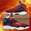 Naruto Akatsuki Obito Air Jordan 13 Sneakers Anime Shoes Gift For Fans Product Photo 1
