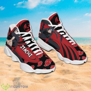 Naruto Akatsuki Uchiha Itachi Air Jordan 13 Sneakers Anime Shoes Gift For Fans 5 Naruto Akatsuki Uchiha Itachi Air Jordan 13 Sneakers Anime Shoes Gift For Fans Product Photo 2