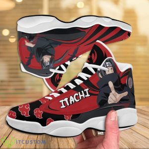 Naruto Akatsuki Uchiha Itachi Air Jordan 13 Sneakers Anime Shoes Gift For Fans 6 Naruto Akatsuki Uchiha Itachi Air Jordan 13 Sneakers Anime Shoes Gift For Fans Product Photo 3