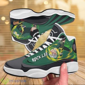 Naruto Rock Lee Air Jordan 13 Sneakers Anime Shoes Gift For Fans Product Photo 3