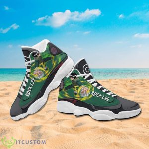 Naruto Rock Lee Air Jordan 13 Sneakers Anime Shoes Gift For Fans Product Photo 4