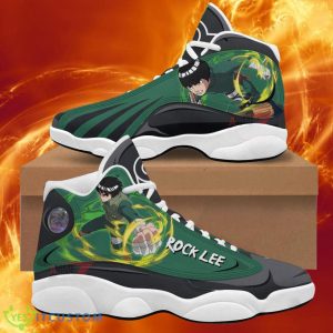 Naruto Rock Lee Air Jordan 13 Sneakers Anime Shoes Gift For Fans Product Photo 1